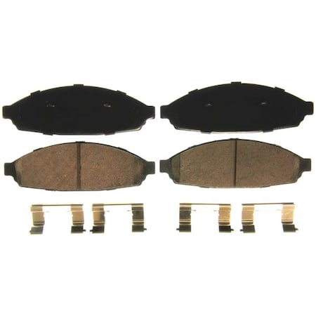 Wagner Brakes Ceramic Disc Pad Set, Zd931 ZD931